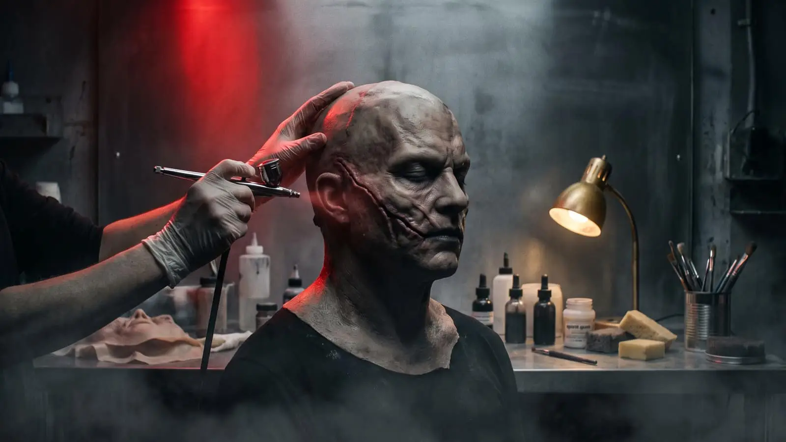 How Special Effects Makeup Brings a Haunt's Monsters to Life